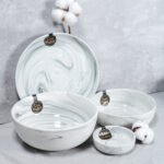 Marble - 4 inch Round Saucer