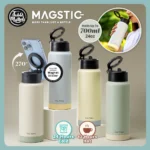 MAGSTIC - 24oz/700ml iPhone Magsafe Compatible Thermal Water Bottle with Sipping Straw Collection